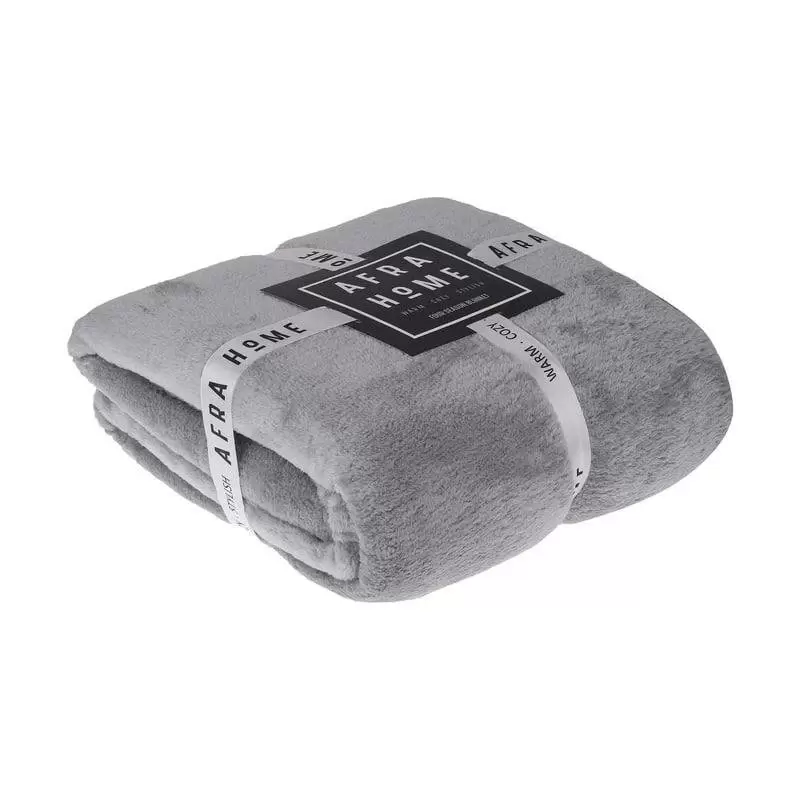 پتو مدل وینکا (زمستانه) 220*160طوسی روشن 1292 افرا